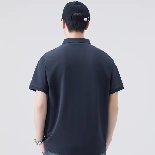 Áo polo nam lụa băng mỏng tay ngắn NOMAPOLB001