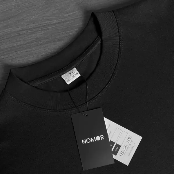 Áo Nomor Founder Edition cận cảnh chi tiết đường may – thời trang nam tối giản Nomor