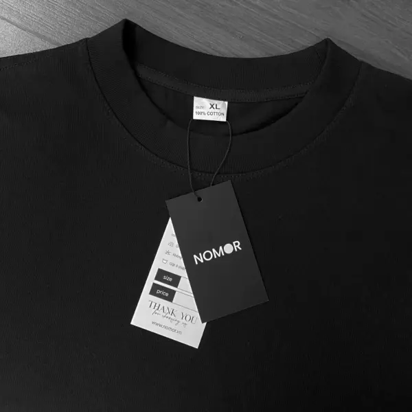 Áo Nomor Founder Edition cận cảnh chất liệu vải cao cấp – thời trang nam tối giản Nomor